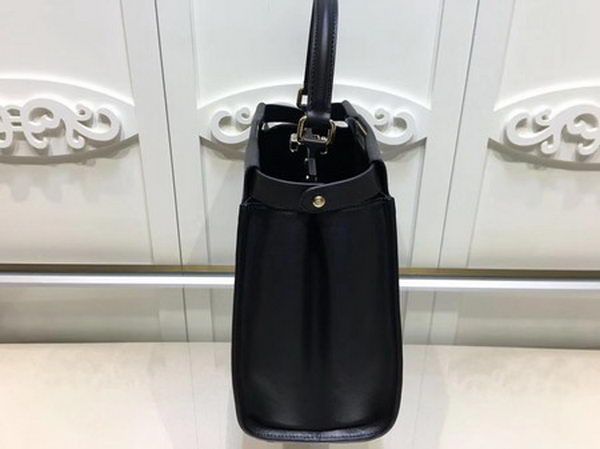 Fendi Peekaboo Small Bag Calfskin Leather FD26796 Black