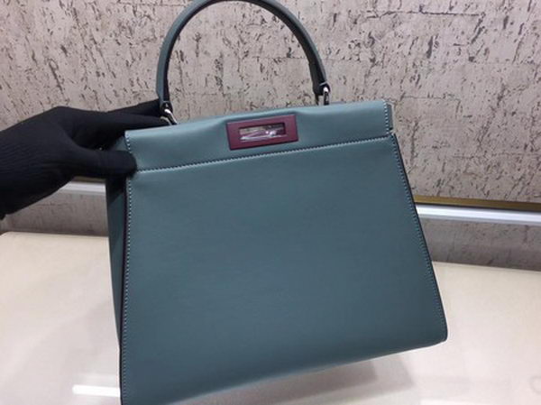 Fendi Peekaboo Small Bag Calfskin Leather FD26796 Green