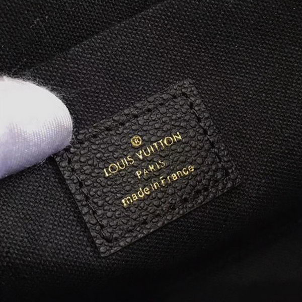 Louis Vuitton Monogram Empreinte POCHETTE FeLICIE M64064 Black Louis Vuitton Monogram Empreinte POCHETTE FeLICIE M64064 Black