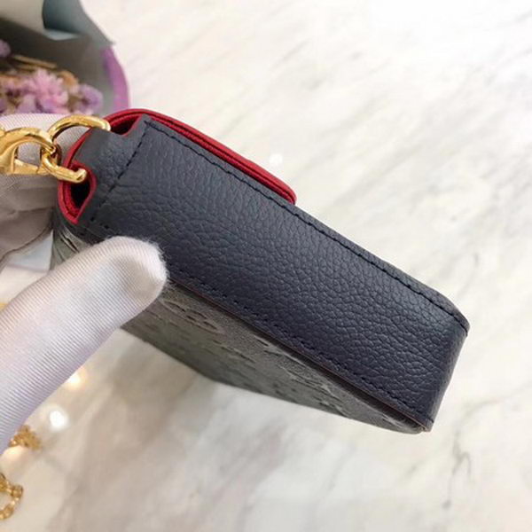 Louis Vuitton Monogram Empreinte POCHETTE FeLICIE M64064 Royal Louis Vuitton Monogram Empreinte POCHETTE FeLICIE M64064 Royal