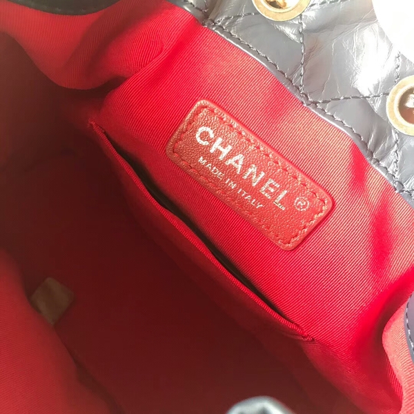 Chanel 2018 Original Calfskin Leather Backpack 81229 Blue