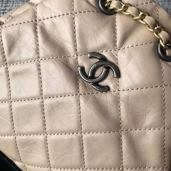 Chanel 2018 Original Calfskin Leather Backpack 81229 Camel