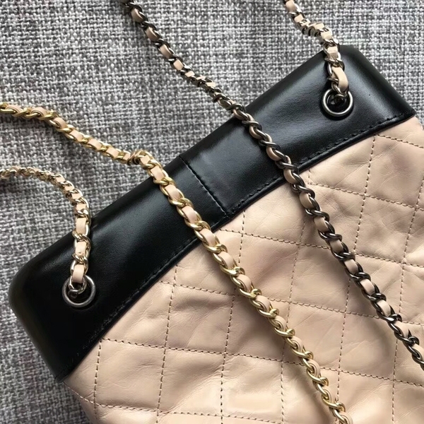 Chanel 2018 Original Calfskin Leather Backpack 81229 Camel
