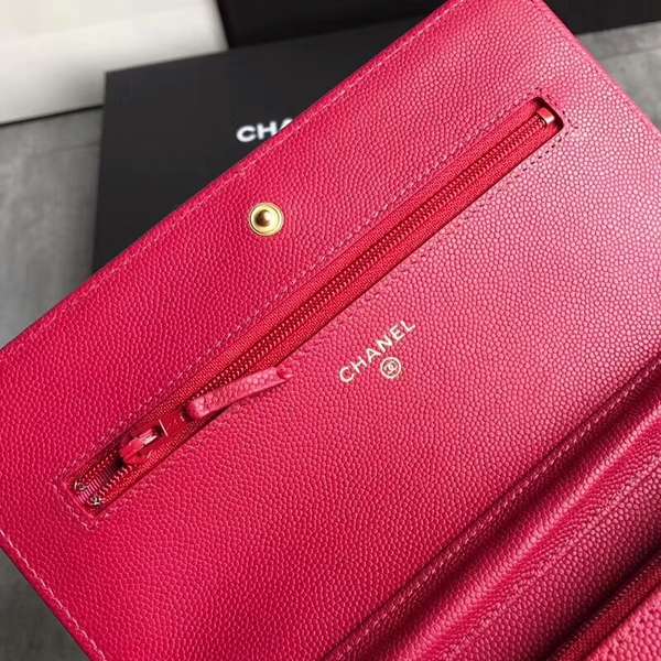 Chanel Owl Pendant Flap Shoulder Bag Calfskin Leather A33814 Pink