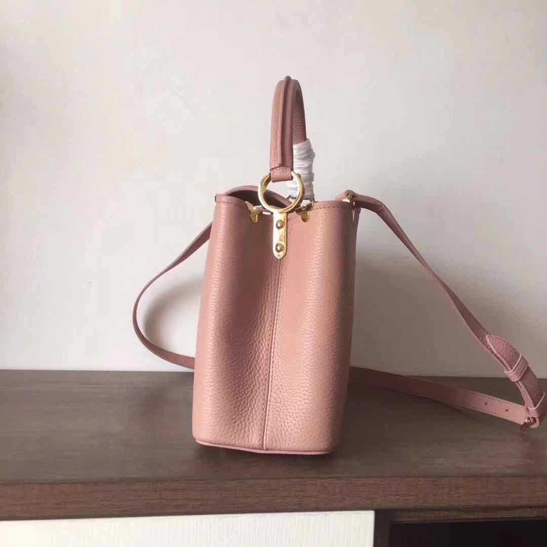 Louis Vuitton original Elegant Capucines BB Bags M94517 pink
