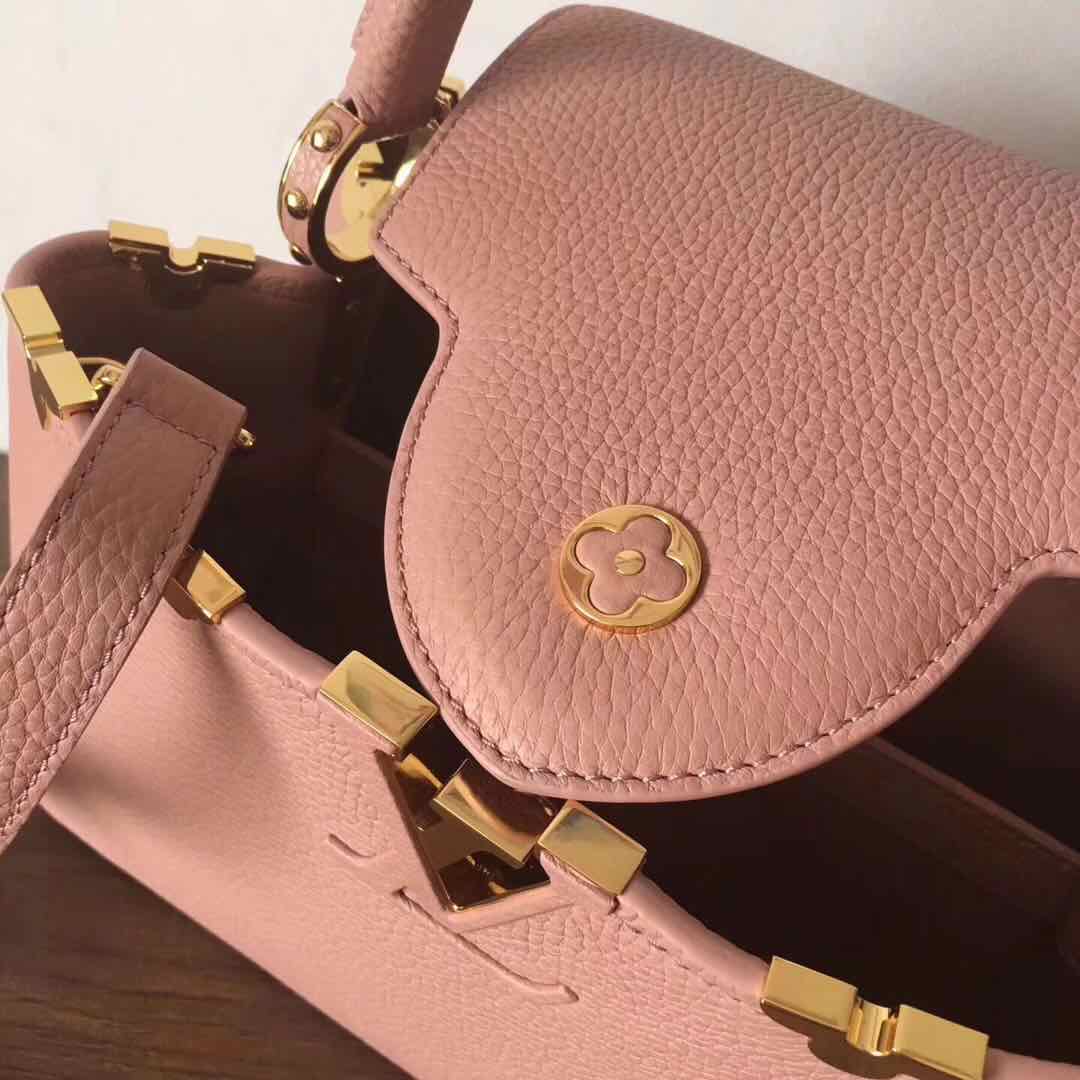 Louis Vuitton original Elegant Capucines BB Bags M94517 pink