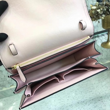 Celine Classic Box Flap Bag Original Calfskin Leather 5698 Pink