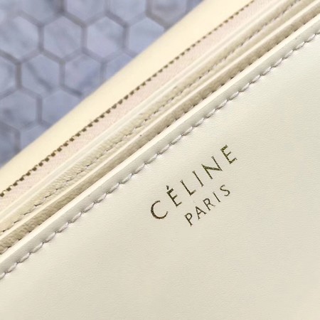 Celine Classic Box Flap Bag Original Calfskin Leather 5698 Yellow