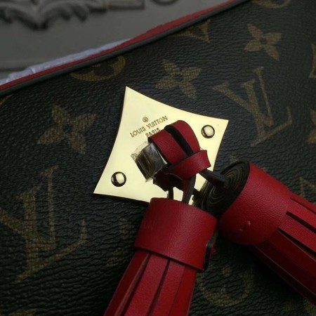 Louis Vuitton Monogram Canvas Shoulder Bag 44258 Red