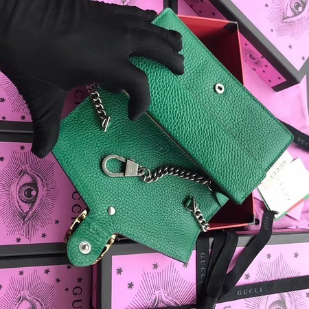 Gucci Dionysus Calfskin Leather Shoulder Bag 476430 Green