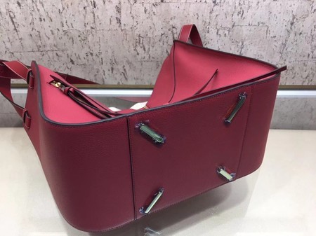 Loewe Hammock Calfskin Leather Tote Bag A9128 Red