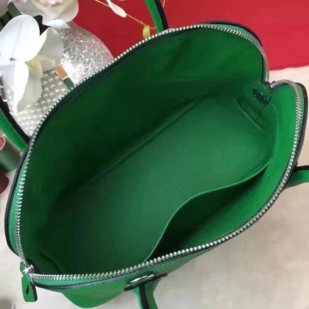 Hermes Bolide Original Leather Tote Bag B1007 Green