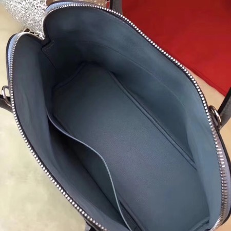 Hermes Bolide Original Leather Tote Bag B1007 Skyblue