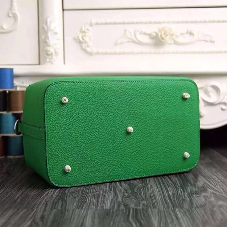 Hermes Toolbox Bag Original Togo Leather H3259 Green