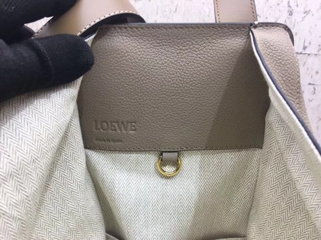 Loewe Hammock Bag Original Leather A9128 Khaki