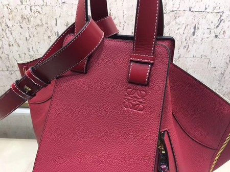 Loewe Hammock Bag Original Leather A9128 Red
