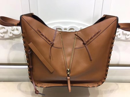 Loewe Hammock Bag Original Leather L9128 Brown