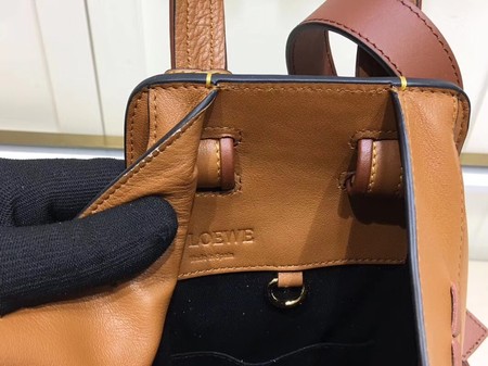 Loewe Hammock Small Bag Original Leather L9127 Brown