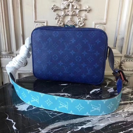 Louis Vuitton Monogram Canvas MESSNGER Bag 43845 Blue