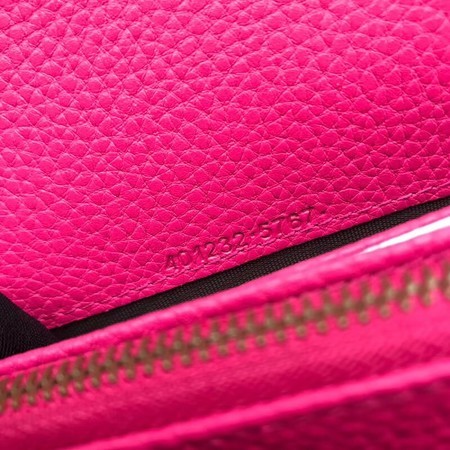 Gucci Calfskin Leather Shoulder Bag 401232 Peach