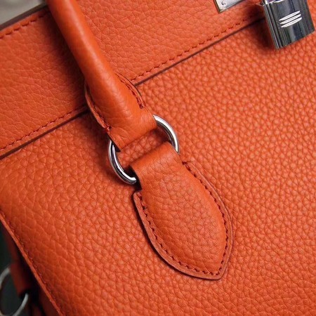 Hermes Toolbox Togo Bag Original Leather 3259 Orange