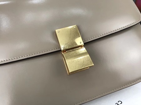 Celine Classic Box Flap Bag Original Calfskin Leather 3378 Light Grey