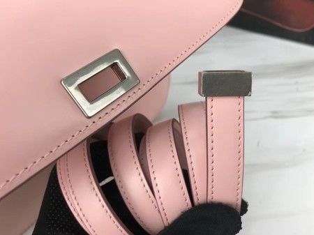 Celine Classic Box Flap Bag Original Calfskin Leather 3378 Pink