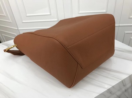 Celine SEAU SANGLE Cabas Bags Original Calfskin Leather 3369 Brown
