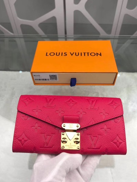 Louis Vuitton Monogram Empreinte PALLAS WALLET M62458 red