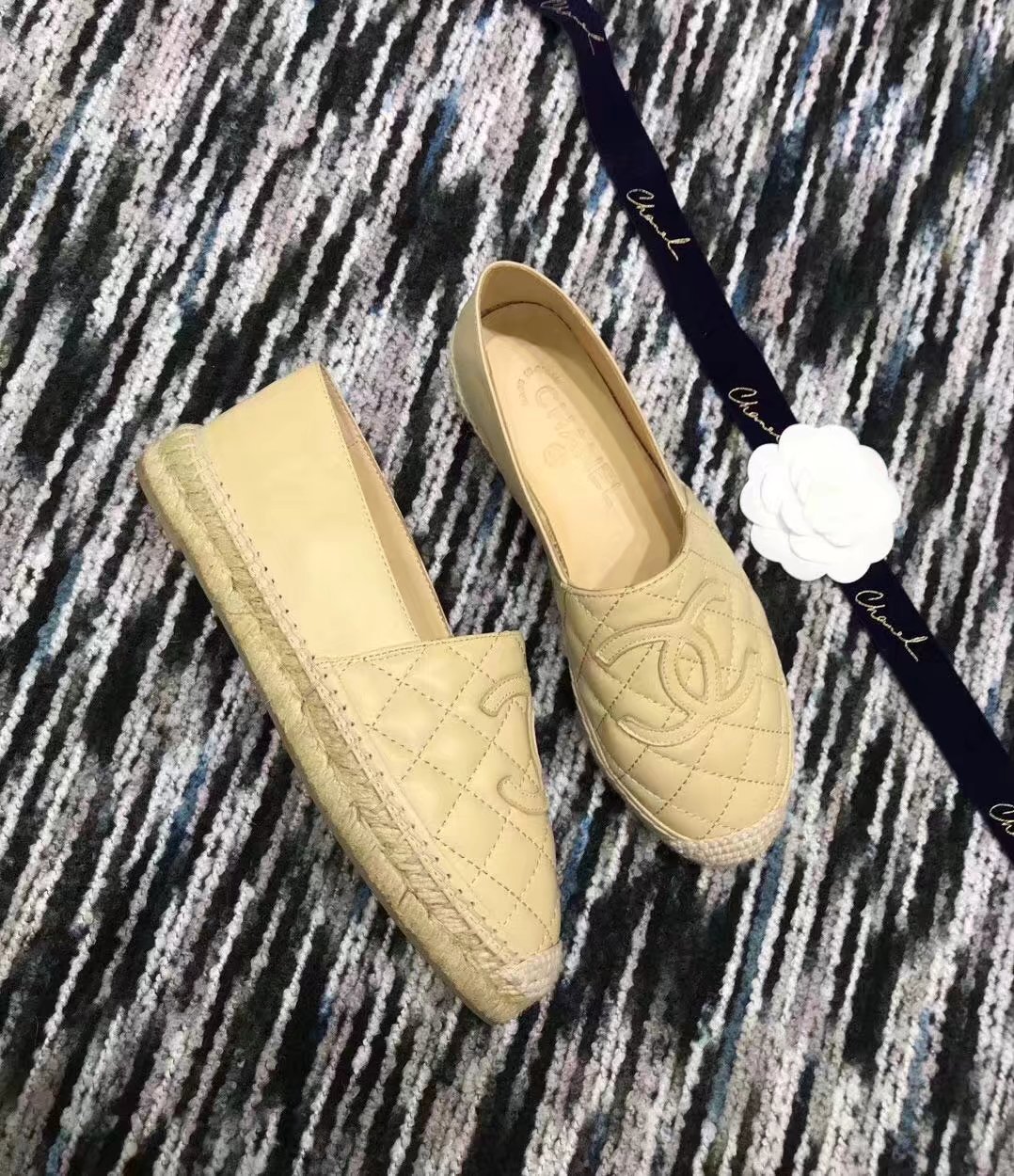 Chanel Casual Shoes CH2288LRF Apricot