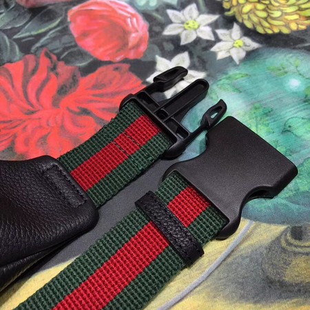 Gucci Original Calfskin Leather Pocket 493869 Black