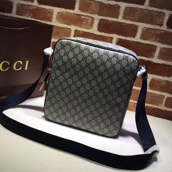 Gucci Courrier GG Supreme Messenger Bag 401448 Blue