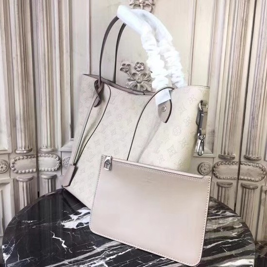 Louis Vuitton Original Mahina Leather HINA Bag M53140 cream