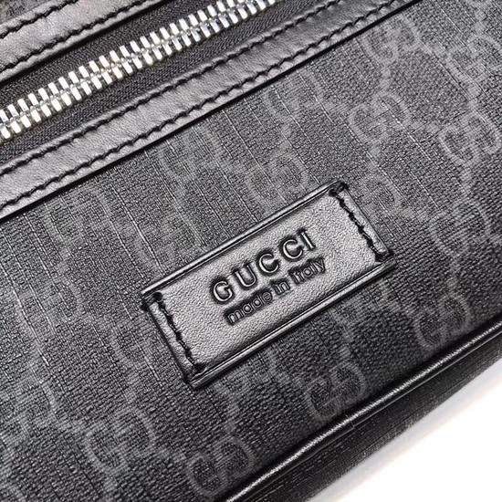 Gucci Soft GG Supreme belt bag 474293 black