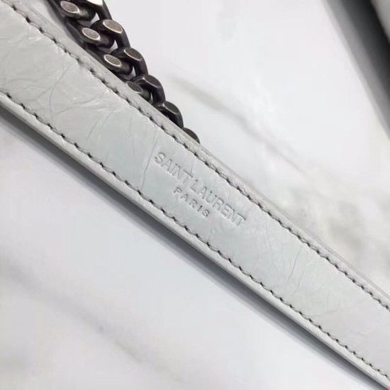 Yves Saint Laurent Medium Niki Chain Bag 498894 white