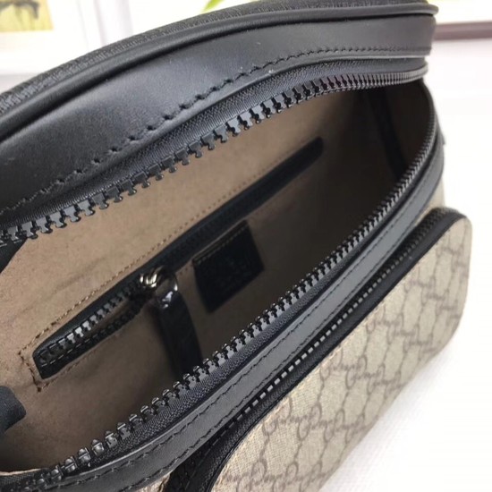 Gucci Soft GG Supreme belt bag 406372 black