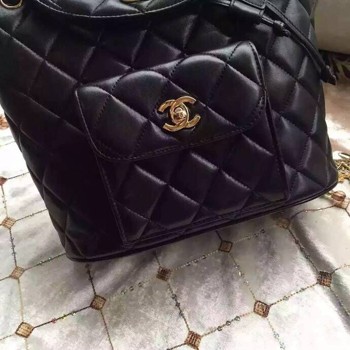 Chanel Original Sheepskin Backpack 56987 black