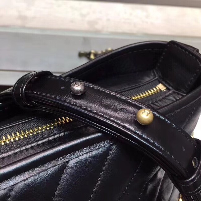 CHANEL GABRIELLE Original leather Hobo Bag A93842 black