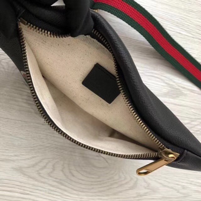 Gucci Print small belt bag 527792 black