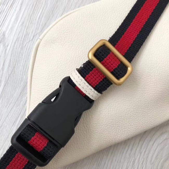 Gucci Print small belt bag 527792 white