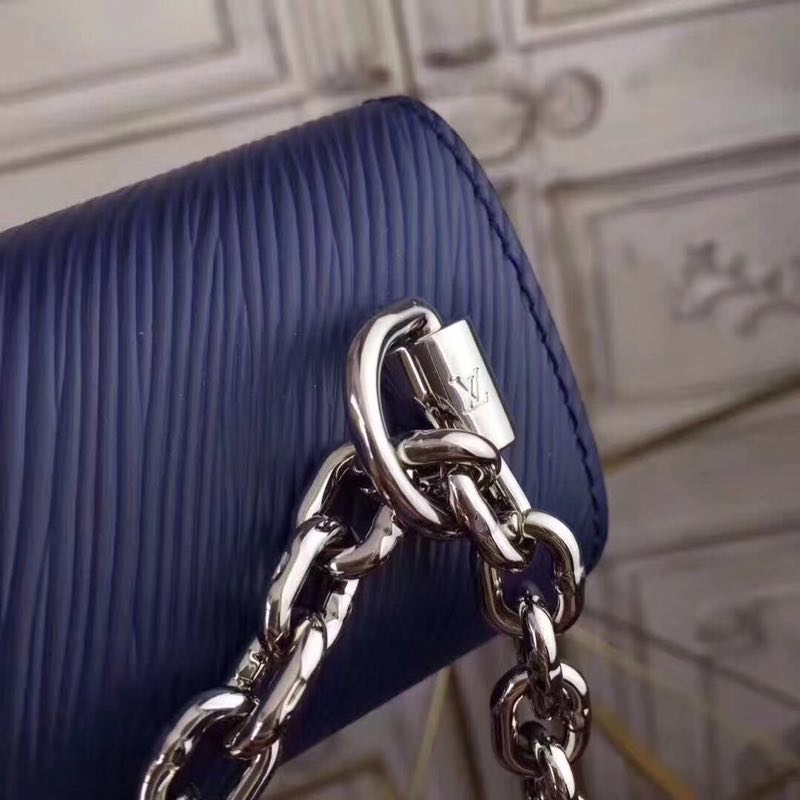 Louis Vuitton TWIST EPI Leather Bag 50271  Blue