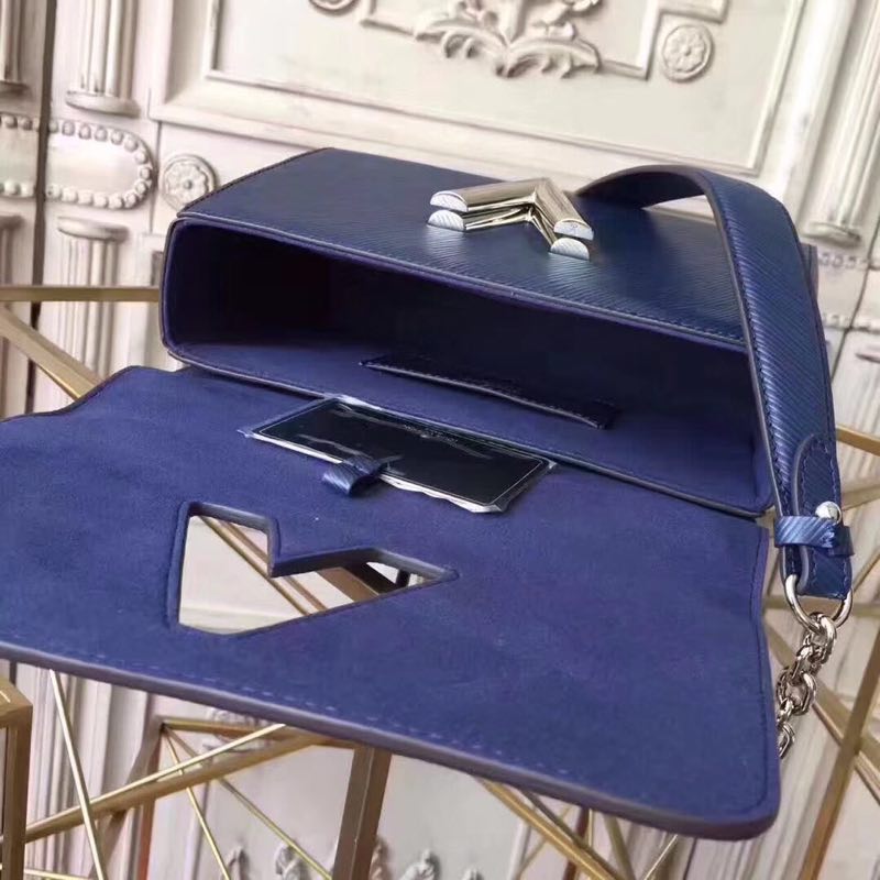 Louis Vuitton TWIST EPI Leather Bag 50271  Blue