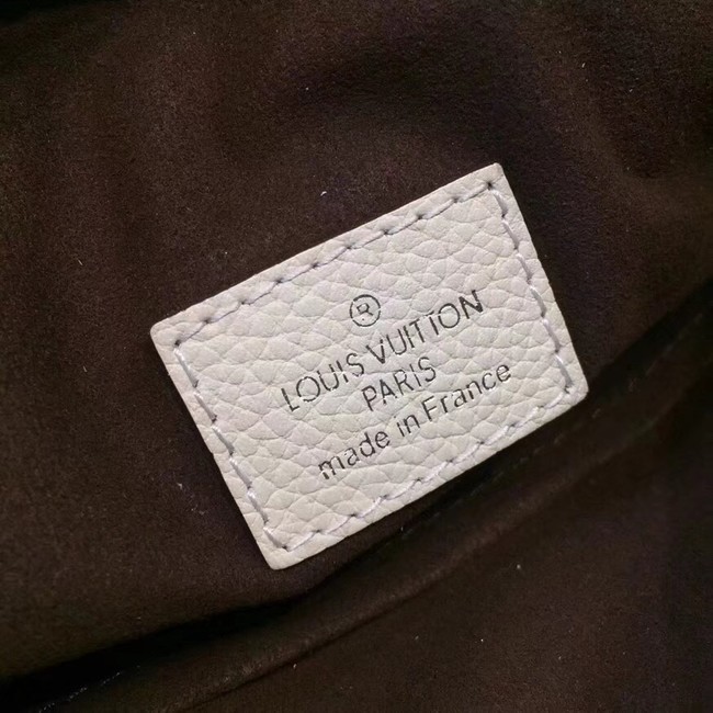 Louis Vuitton original Mahina Leather BABYLONE CHAIN BB M51767 cream