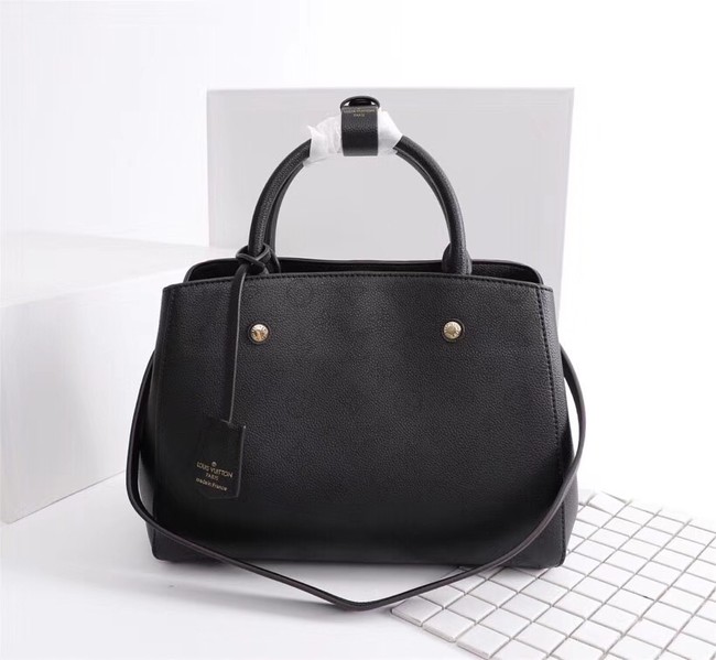 Louis Vuitton Mahina Leather 41046 black