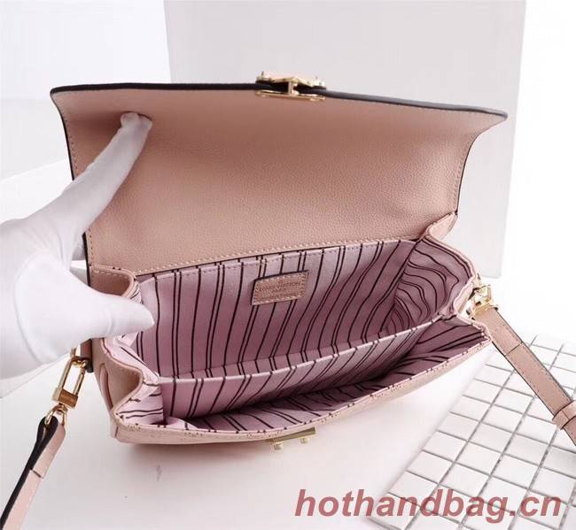 Louis Vuitton Mahina Leather POCHETTE METIS M40780 pink