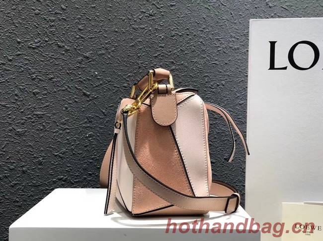 Loewe Puzzle Bag Original Leather B9124 pink