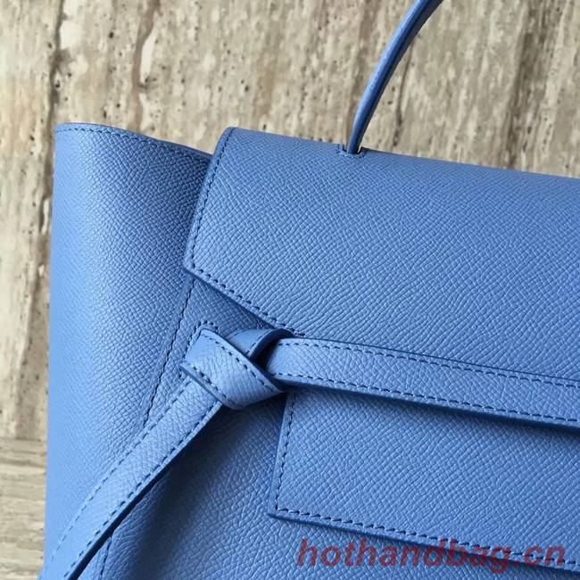 Celine Belt Bag Origina Leather Tote Bag A98311 sky blue