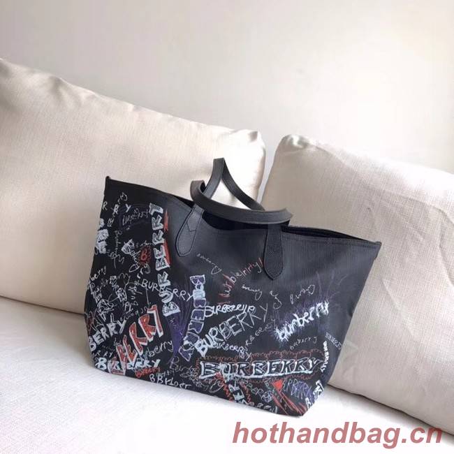 BurBerry Tote Shopping bags BU5548 black