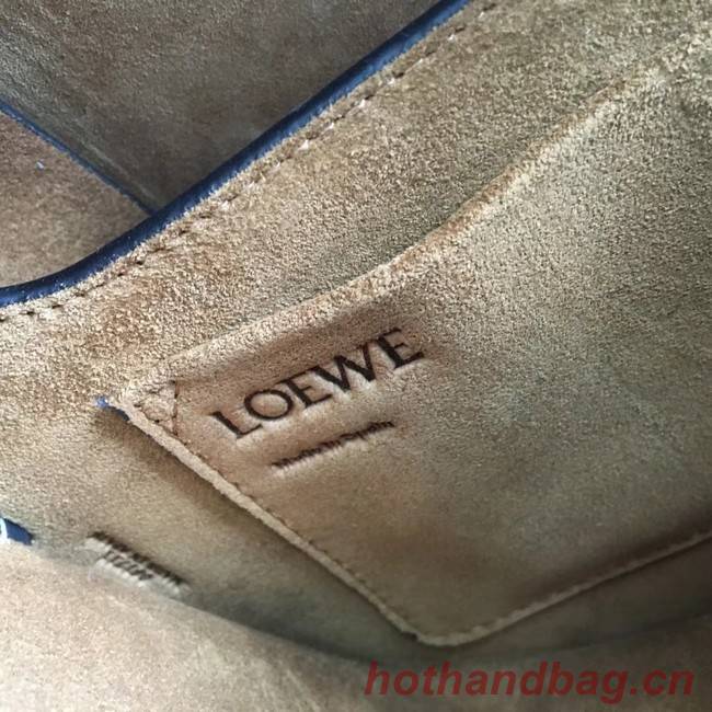 Loewe Crossbody Bags Original Leather 8088 Apricot & light blue