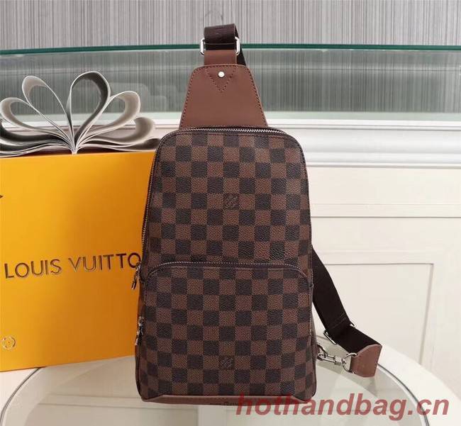 Louis Vuitton AVENUE SLING BAG N42425 brown
